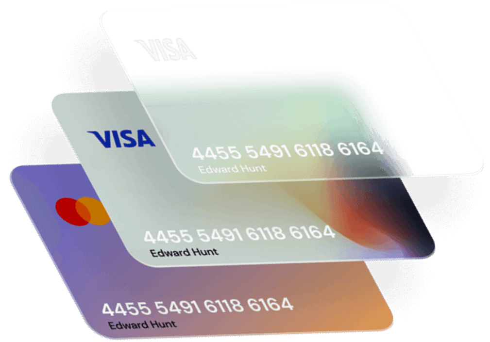 Cartes et tableau des paiements